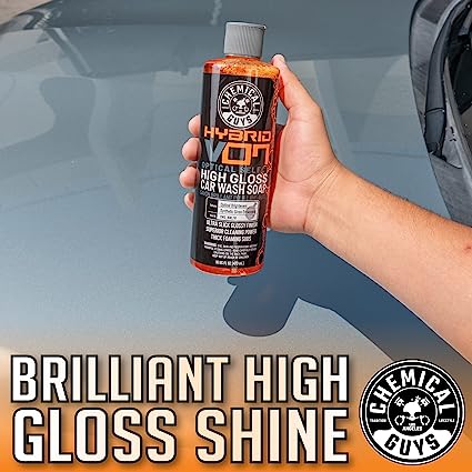 Chemical Guys Hybrid V07 Optical Select High Suds And Brilliant Shine Car Wash Soap 16oz.