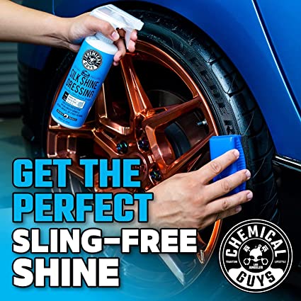 Chemical Guys - Silk Shine Vinyl, Rubber, Plastic Satin Protectant Dressing (16 oz.)