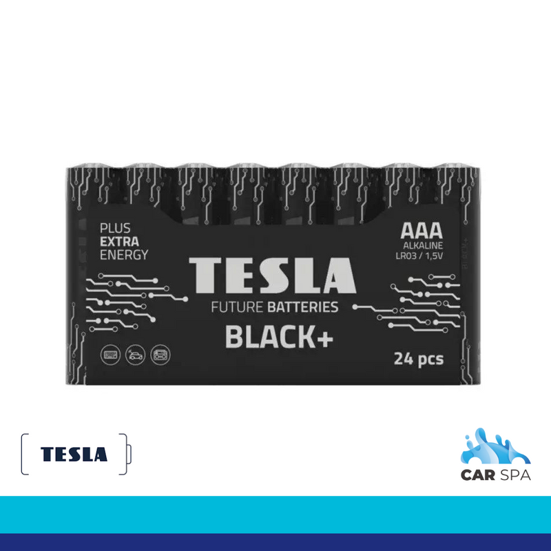 TESLA BLACK+ Alkaline Batteries AAA Type LR03 1.5V